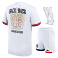 MAILLOT KIT ENFANT 2 ETOILES PSG BACK 2 BACK EXTERIEUR 2025/2026 - keppygoal.com