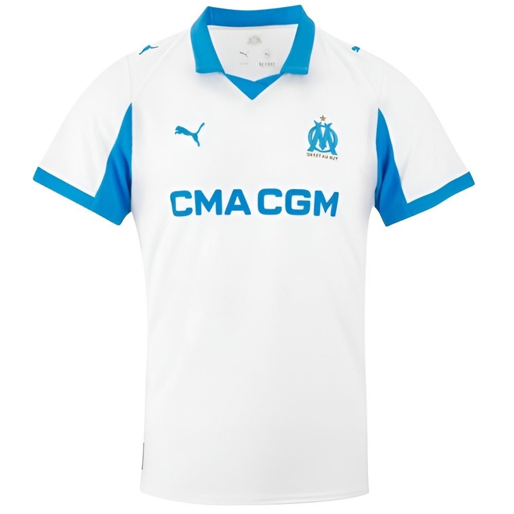 MAILLOT KIT ENFANT MARSEILLE DOMICILE 2025/2026 - keppygoal.com