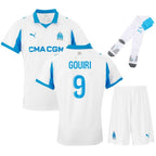 MAILLOT KIT ENFANT MARSEILLE DOMICILE 2025/2026 - keppygoal.com