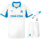 MAILLOT KIT ENFANT MARSEILLE DOMICILE 2025/2026 - keppygoal.com
