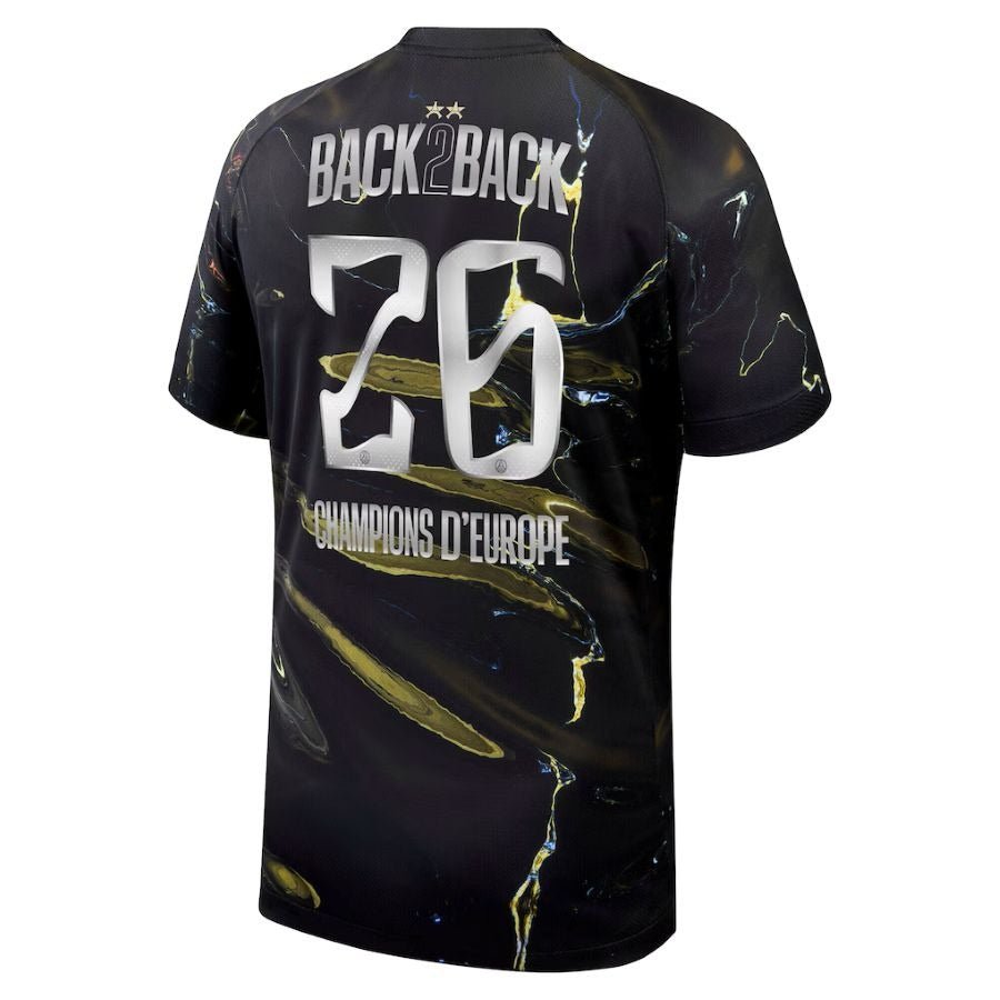 MAILLOT KIT ENFANT PSG JORDAN NIGHT EDITION 2 ÉTOILES BACK 2 BACK 2025/2026 - keppygoal.com