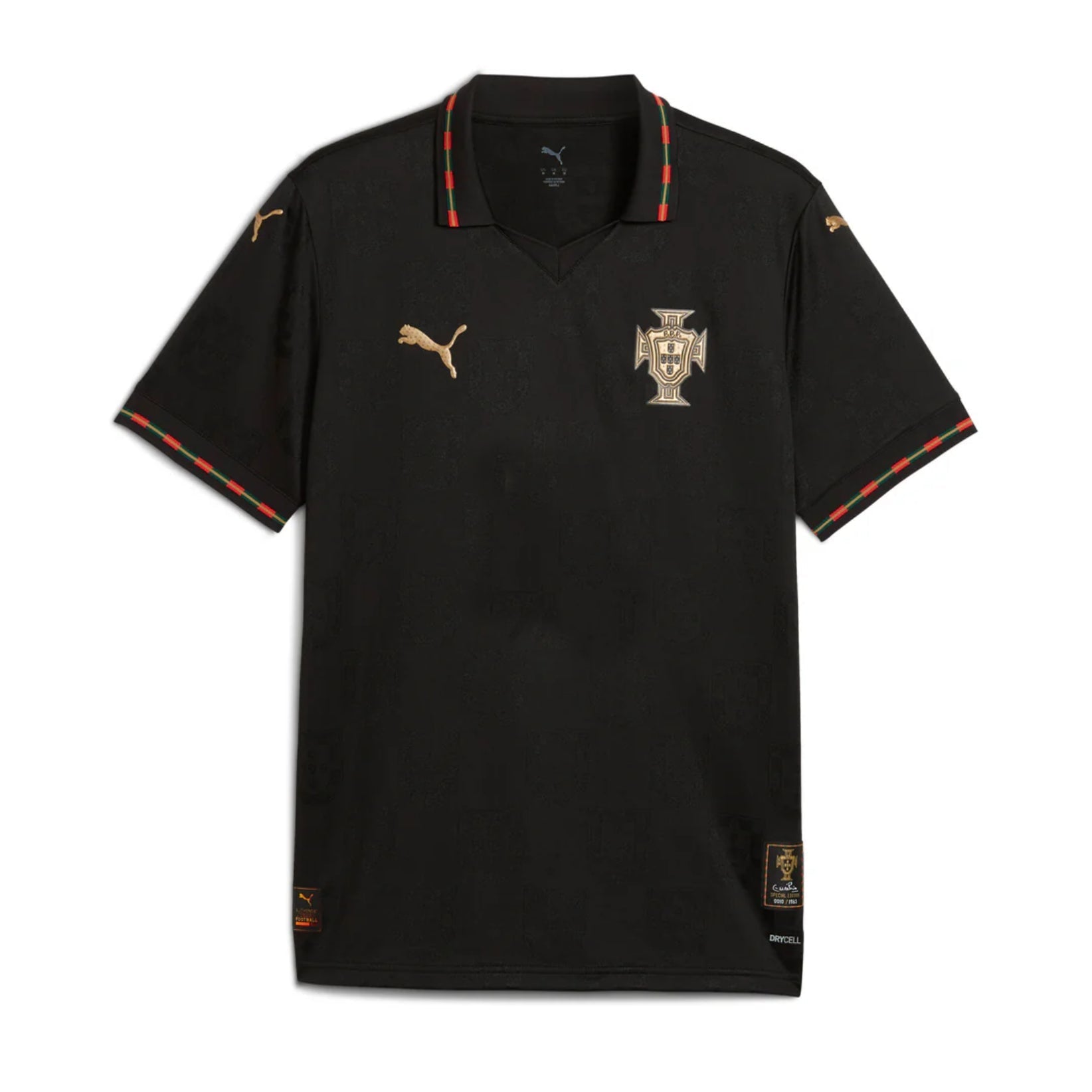 MAILLOT PORTUGAL 2025 2026 NOIR HOMME - keppygoal.com