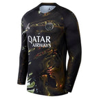 MAILLOT PSG 2 ÉTOILE BACK 2 BACK JORDAN EDITION NIGHT MANCHES LONGUES 2025/2026 - keppygoal.com