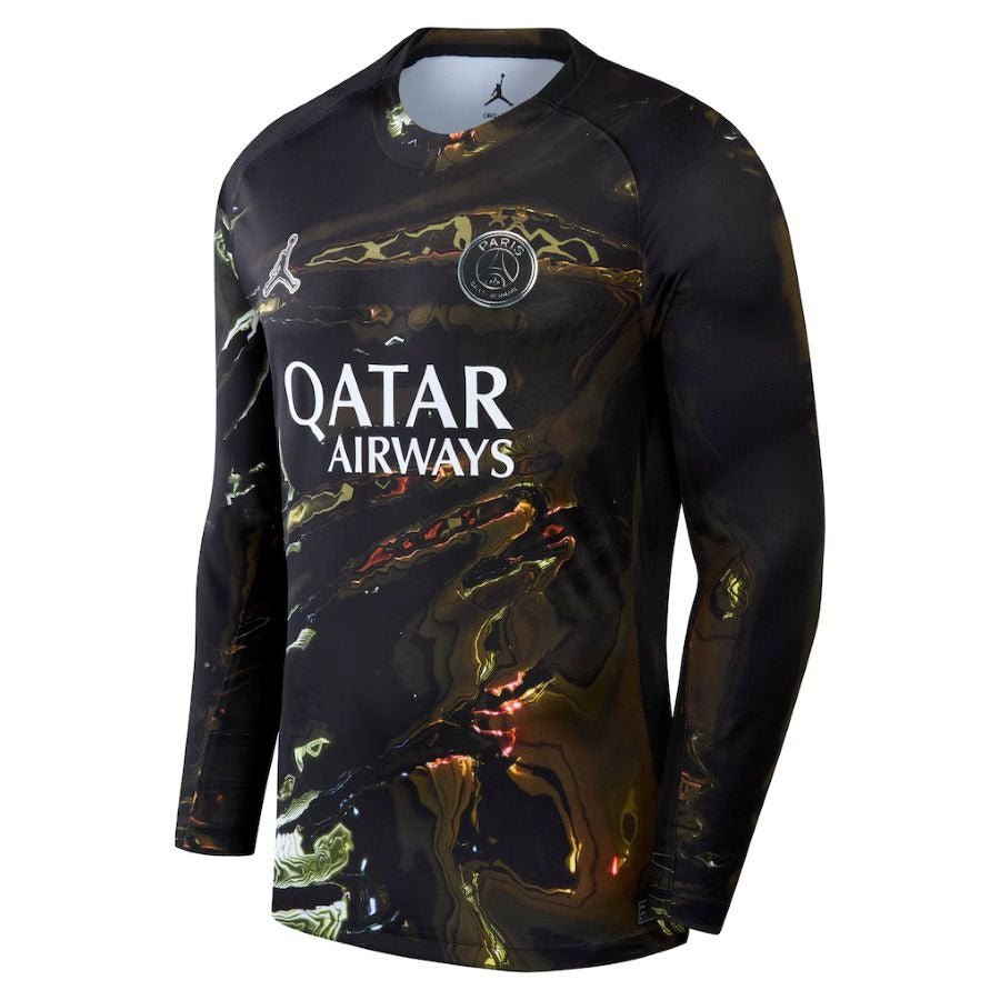 MAILLOT PSG 2 ÉTOILE BACK 2 BACK JORDAN EDITION NIGHT MANCHES LONGUES 2025/2026 - keppygoal.com