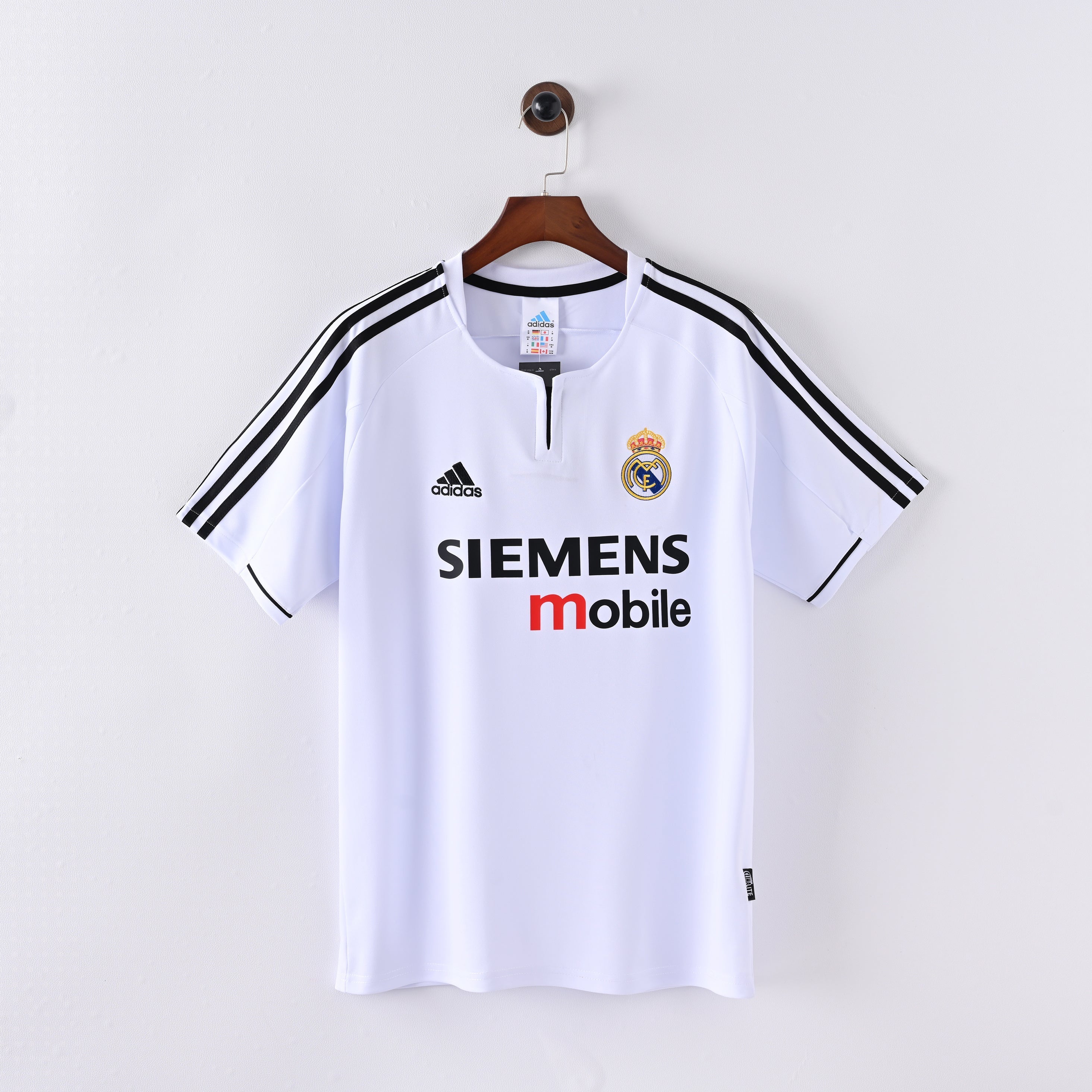 MAILLOT REAL MADRID DOMICILE RETRO VINTAGE 2003/2004