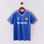 MAILLOT VINTAGE MANCHESTER UNITED RETRO 1986 EXTERIEUR - keppygoal.com